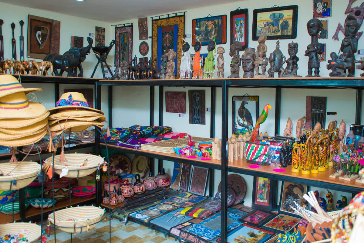 Souvenir & curio shopping in Uganda