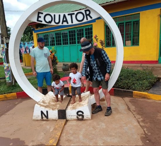 Equator in Uganda