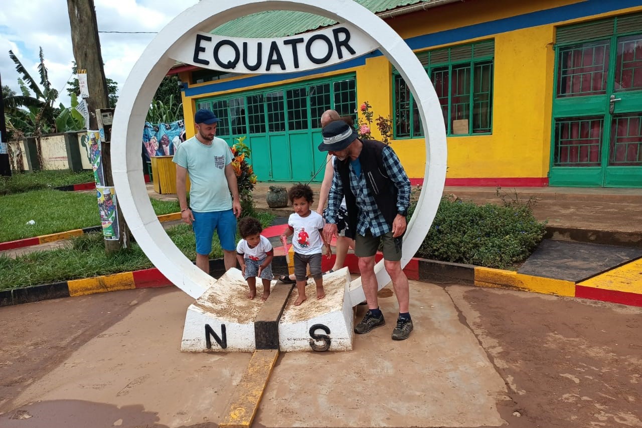 Equator in Uganda