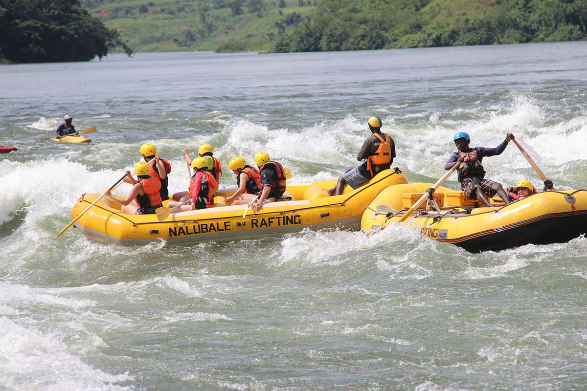 White Water Rafting in Uganda