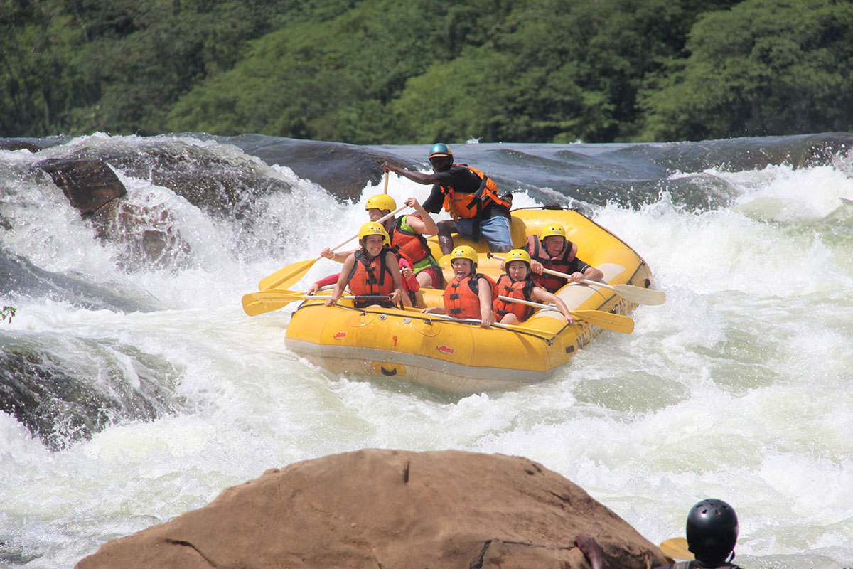 white water rafting