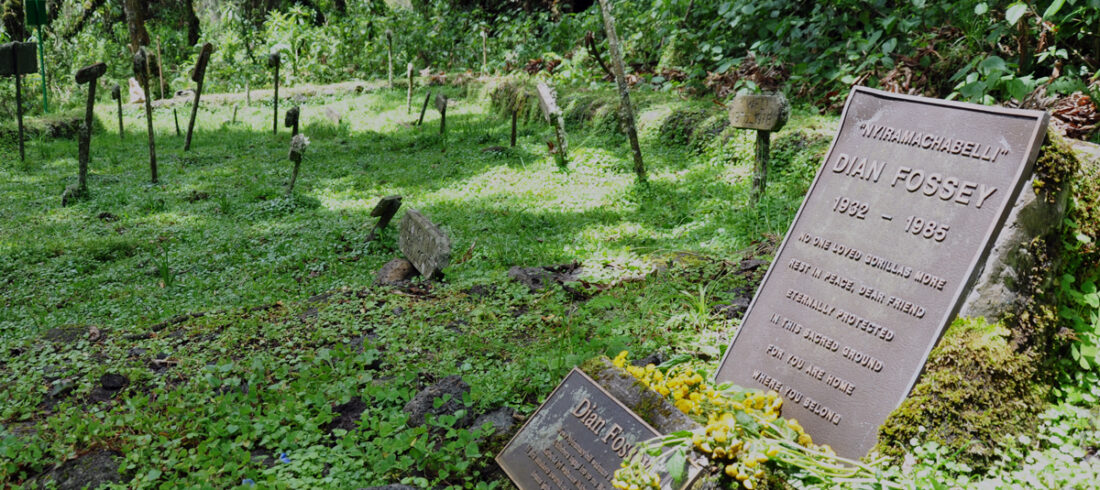 Dian Fossey Grave site Rwanda