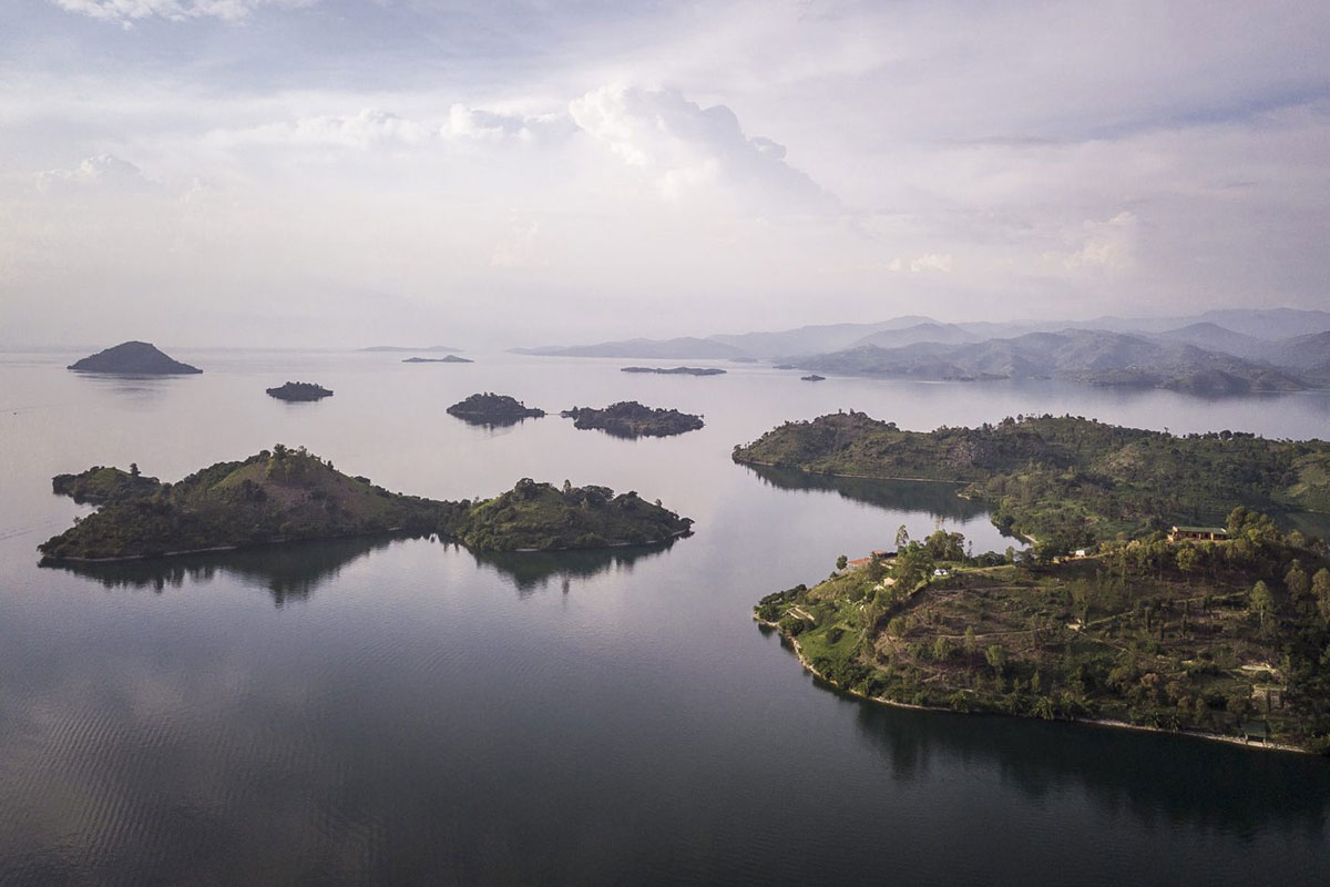 Lake Kivu in Rwanda