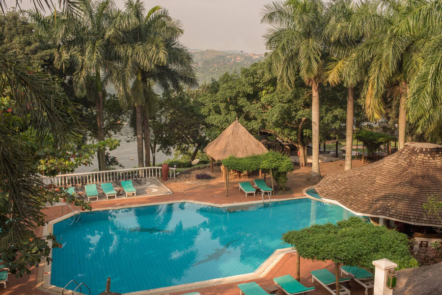 Jinja Nile Resort pool