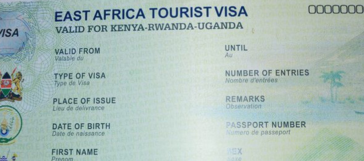 East African Tourist visa