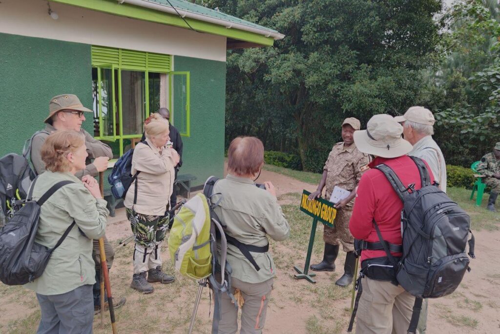 gorilla trek briefing